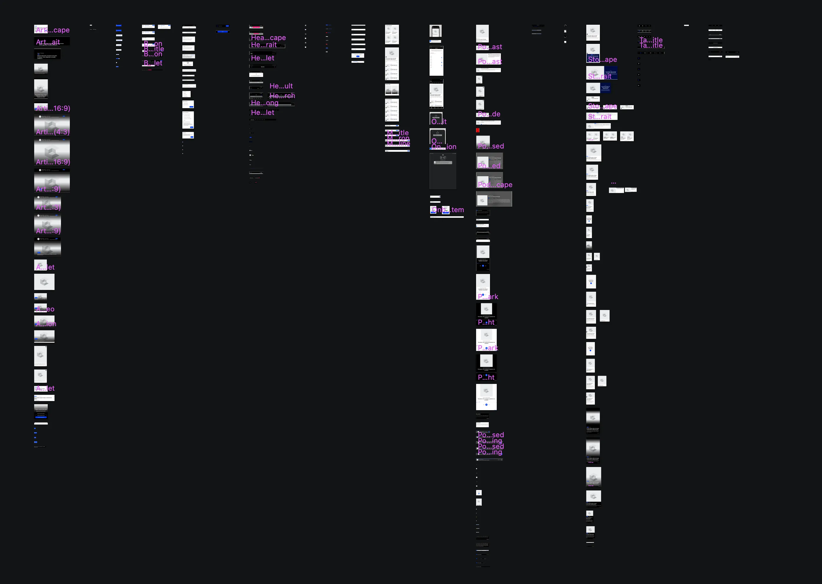 Sketch symbol library