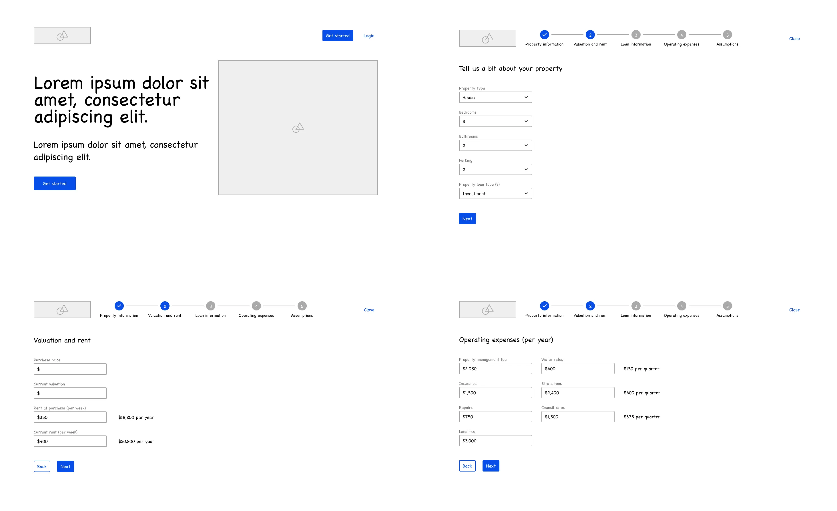 Wireframes