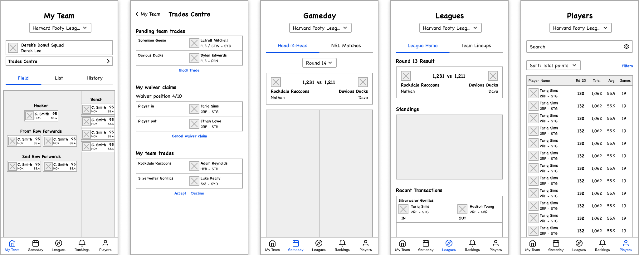 Wireframes